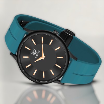 LORENZ MK-4062R Slim Case Analog Watch with Blue Magnetic Lock Strap Analog Watch  - For Men & Women