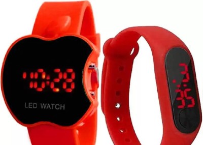 NEO VICTORY Red Led Watch Attractive Best Combo Watch For Kids Digital Watch  - For Boys & Girls