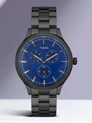 TIMEX Multi Function Blue Dial Analog Watch  - For Men