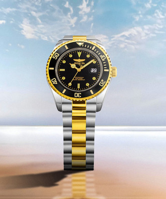 INVICTA 26973 Pro Diver Quartz Black Dial Analog Watch  - For Men
