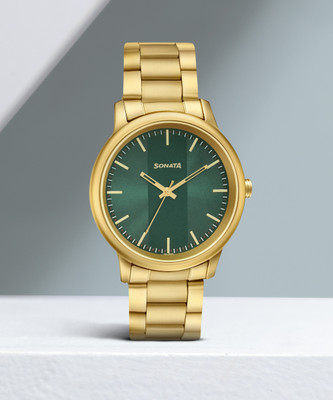 SONATA NP7134YM04 Wedding collection Analog Watch  - For Men