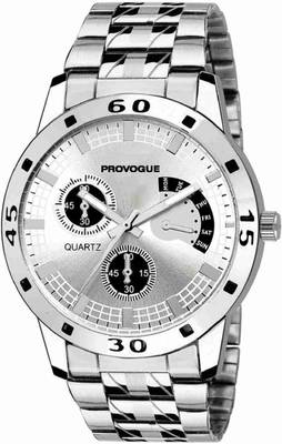 PROVOGUE Basic Analog Watch for Men with Day and Date Display