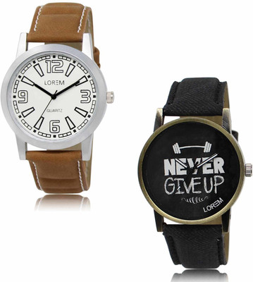 LOREM OE-LR15-LR27 Analog Watch  - For Men