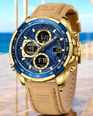 NAVIFORCE Analog-Digital Watch  - For Men