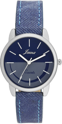 JAINX Multi Color Dial Denim Strap Analog Watch  - For Women