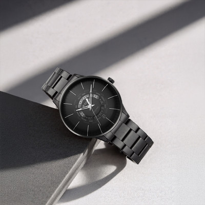 Titan World Time Analog Watch  - For Men