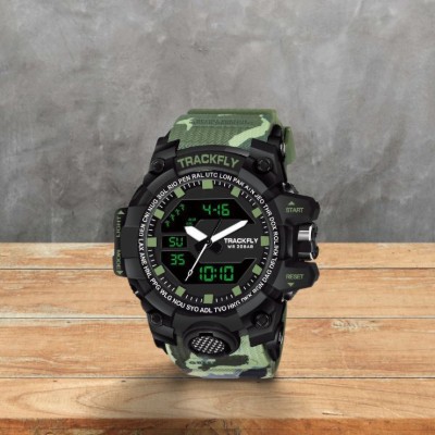 BARASTI 1005_ARMY_BELT_GREEN_J12 Analog-Digital Watch  - For Men