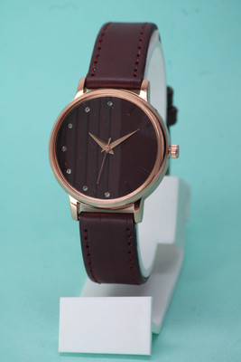 ZANZEER New Analog 3d Glass Dial Attractive Leather belt New Analog 3d Glass Dial Attractive Leather belt Analog Watch  - For Women