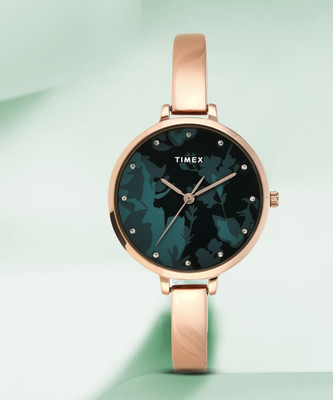 TIMEX Green Dial Analog Watch  - For Women