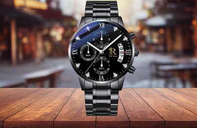 RCeles Analog-Premium Version White RCELES-Phantom Version Inside Dial 3-Eye Six-Needle Chronograph Auto Calendar Analog Watch  - For Men