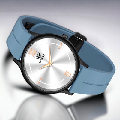 LORENZ MK-4069R Slim Case Analog Watch with Blue Magnetic Lock Strap Analog Watch  - For Men & Women