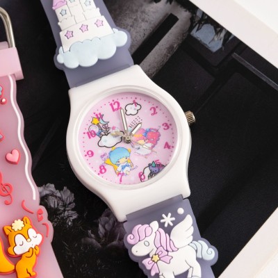 SPINOZA Super stylish cartoon design soft and comfortable analog watch Analog Watch  - For Boys & Girls