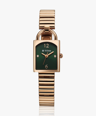 Titan Purple Ladies Puple Metro Collection Analog Watch  - For Women
