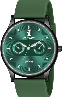 HEMT Dezine Green Dial Analog Watch  - For Men