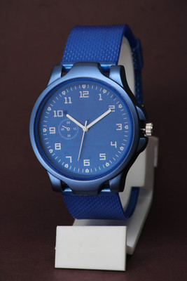 Rizino Beautiful Attractive Dial Fancy Pu Strap Beautiful Attractive Dial Fancy Pu Strap Analog Watch  - For Men