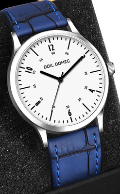 Doil Domec Slim Lather Strap Analog Watch  - For Men