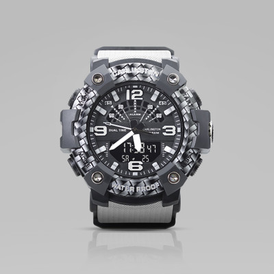 Carlington 9103 White Endurance Series Analog-Digital Watch  - For Men