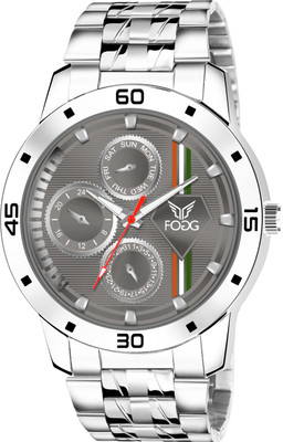 FOGG 2161-Grey Big Dial Analog Watch  - For Men