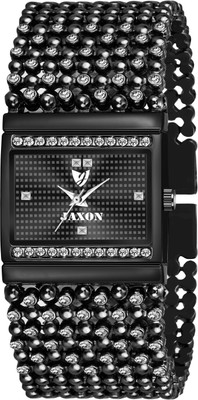 JAXON JGW-102 Black Square Dial Analog Watch  - For Women