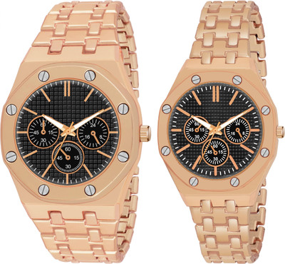 Trex BF Branded Premium Analog Watch Combo Men & Women Analog Watch  - For Men & Women