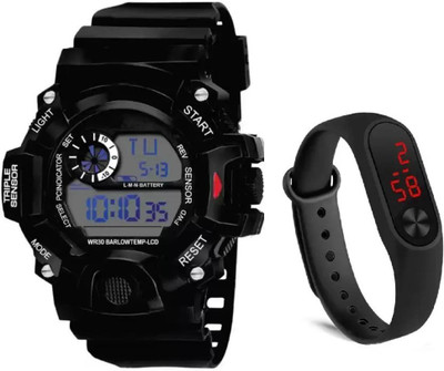 SQM TRADERS Digital Watch  - For Couple