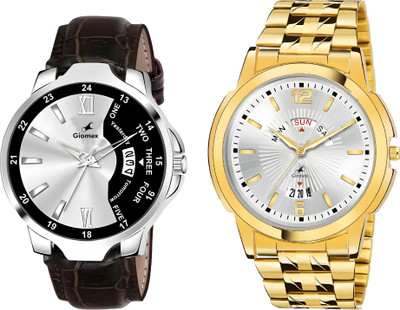 Giomex Special Combo Premium Addition Analog Watch  - For Men