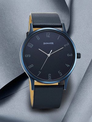 SONATA Blues Blues Analog Watch  - For Men