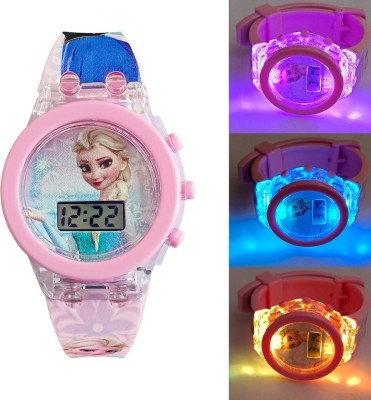 JMDEnterprises Multicolor Glowing Light Digital Wrist watch For Girls Digital Watch - For Girls Digital Watch  - For Boys & Girls