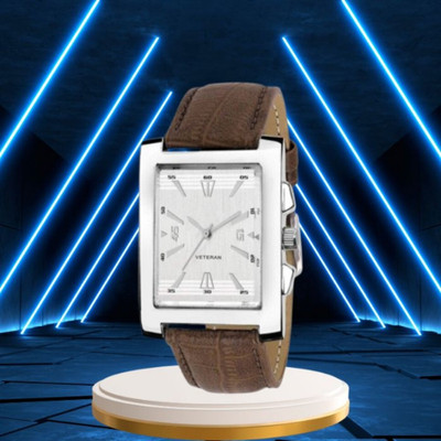 Giomex New Trendy Analog Square Leathers Strap Wrist Watch Analog Watch  - For Men