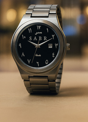 saber SABR Arabic Steel Gray SABR Classic Arabic Analog Watch  - For Men