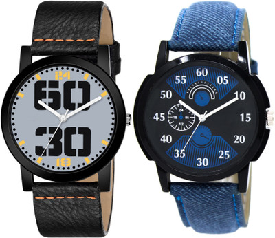 Naavli LR02_Combo_LR47 Analog Watch  - For Men & Women