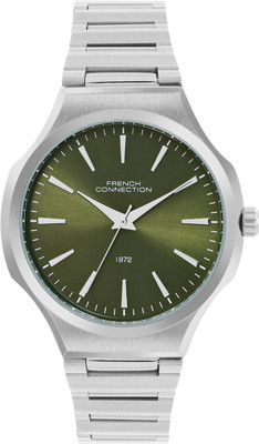 French Connection Ranger 3 Hands Sunray Dial Mineral Glass Analog Watch  - For Men