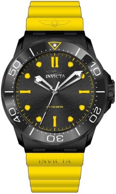 INVICTA 46394 Coalition Forces Black Dial Analog Watch  - For Men