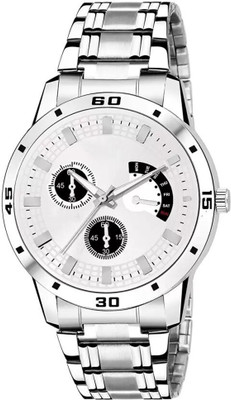 Vilantra Collection Aviyo-Steel Aviyo-Steel Analog Watch  - For Men