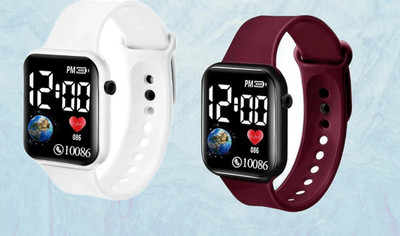 house of common Digital Watch  - For Men