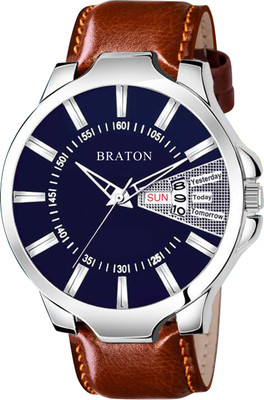 BRATON Analog Watch- Trending Day & Date Functioning for Boys Analog Watch - For Men Analog Watch  - For Men & Women