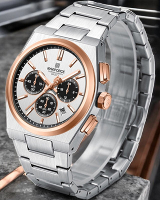 NAVIFORCE NF8048GSWRG Analog Watch  - For Men