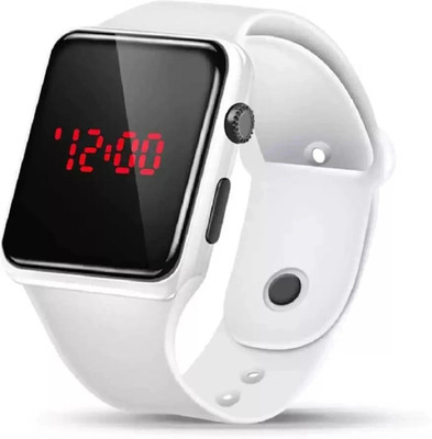 SaaCreations White Smart Watch Saa Creations New Digital White Smart Watch Digital Watch  - For Boys & Girls