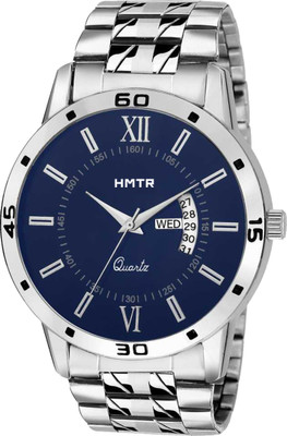 HMTr 6078-BLUE DAY AND DATE WORKING Analog Watch  - For Men
