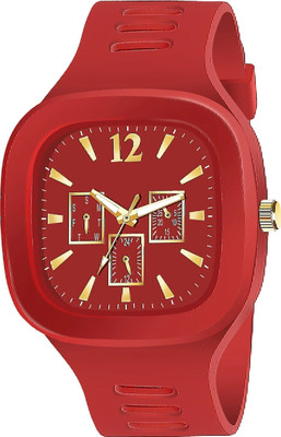 SHURAI red_www_wat_hand_boy Pack of 1 Analog Watch Special Summer Collection Analog Watch Analog Watch  - For Boys