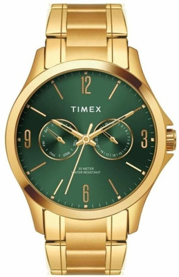 TIMEX Timex Arabic Green Dial Astrological Men's Watch-TW000X144 Timex Arabic Green Dial Astrological Men's Watch Analog Watch  - For Men