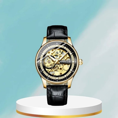 Diollo DIOSIX-GOLD New Range Diollo skeleton Gold tone premium watch Analog Watch  - For Men