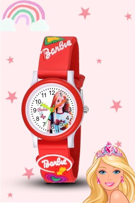 ROZHOK Red Barbie cartoon character perfect watch for kids Analog Watch  - For Boys & Girls