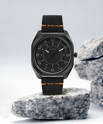 FCUK FK00014A Round Analog Watch  - For Men