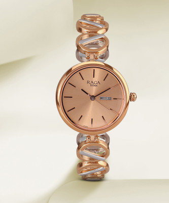 Titan NQ2644KM02 Raga Viva 4 Analog Watch  - For Women