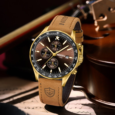 NIBOSI Analog Watch  - For Men