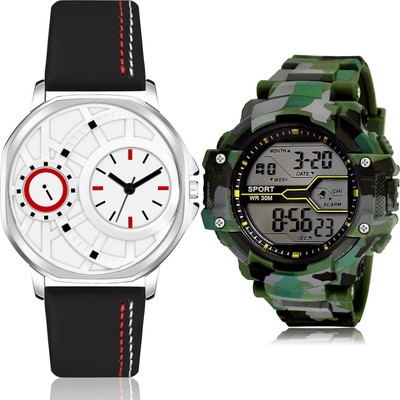 TIMETRANSELEVATE BM45-BC17 Analog-Digital Watch  - For Men