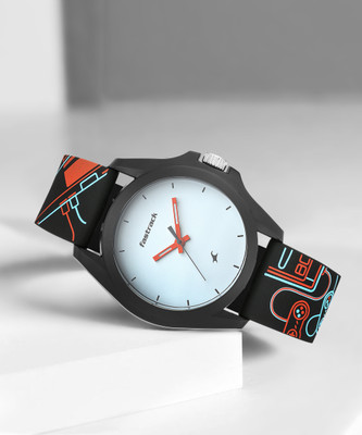 Fastrack 68011PP01W Tees Analog Watch  - For Men & Women