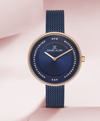 DANIEL KLEIN Daniel Klein Analog Blue Dial Women's -DK.1.12773-5 Premium Analog Watch  - For Women