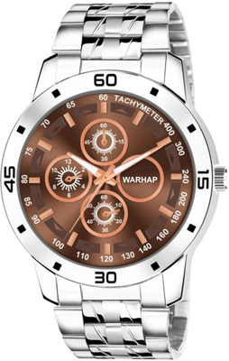 WARHAP Max Well Tranado Robust Analogue Silver Analog Watch  - For Boys